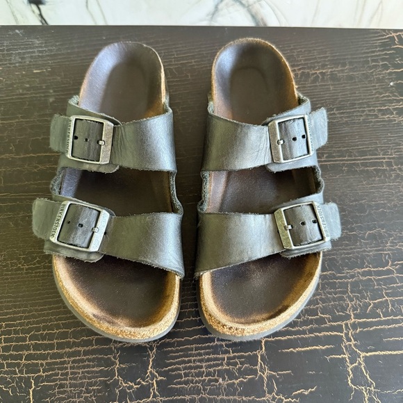 Birkenstock Black Sandals size 36 - Picture 2 of 13